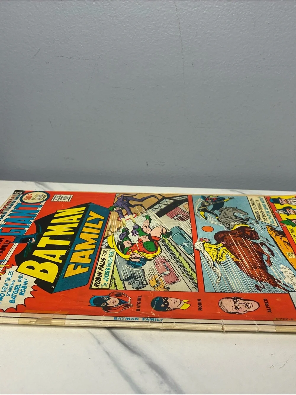 Batman Family #6 DC Giant 1976 Joker’s Daughter Batgirl Robin Comic